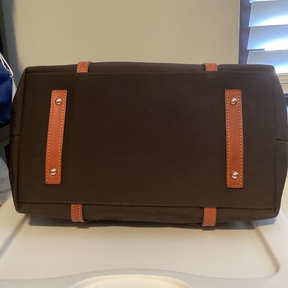 Dooney and Bourke, Nylon Tote, Brown - Picture 3 of 9
